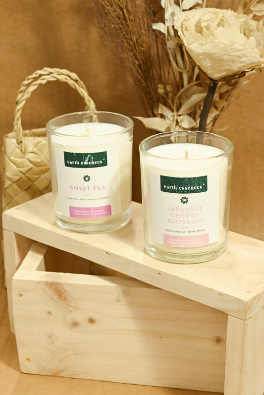 Earth Essences Hand-poured Soy Candles